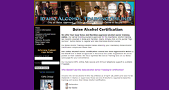 Desktop Screenshot of boisealcoholcertification.com